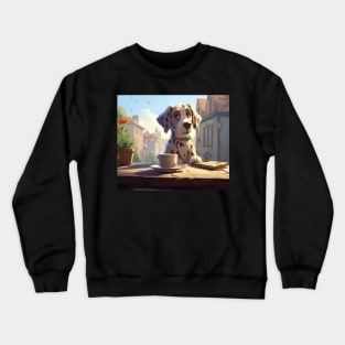 Morning Pawsitivity Crewneck Sweatshirt